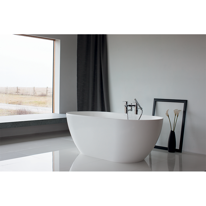 Gareth Ashton Byron Matte Stone Bath - 1500mm
