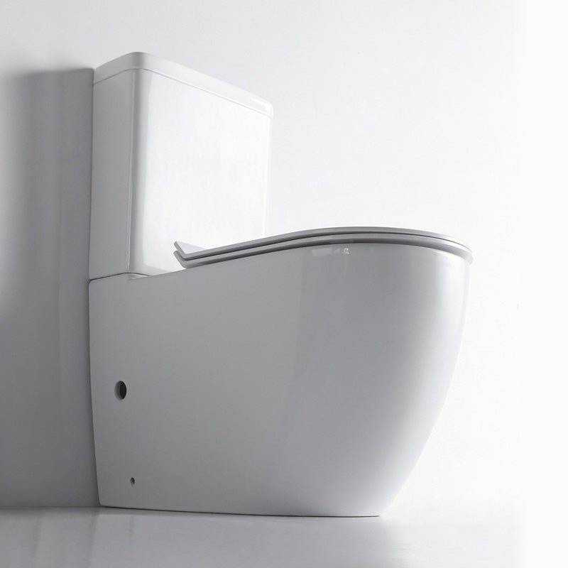 Expella Milu Odourless Crest Back to Wall Toilet Suite