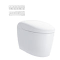 TOTO Neorest RS Integrated S-Trap 315mm Toilet with Remote-Controlled Washlet, Elongated, Gloss White - CS921VC+TCF83410GAU+T53P100VR