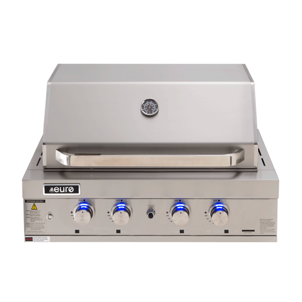 Euro Appliances 4 burner BBQ Built-in - EAL900RBQ