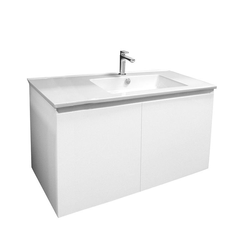 Parisi Forty Five Wall Hung Vanity Single Basin Top 1000