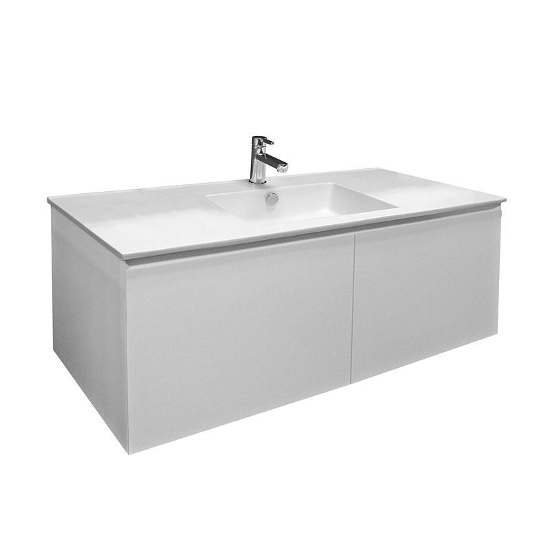 Parisi Forty Five Wall Hung Vanity Single Basin Top 1200