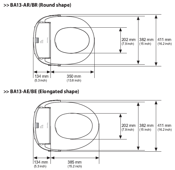 Coway BA-13B Electric Bidet - Elongated BA13BE