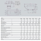 Kaldewei Saniform Plus Built-in Bath No Overflow Specification
