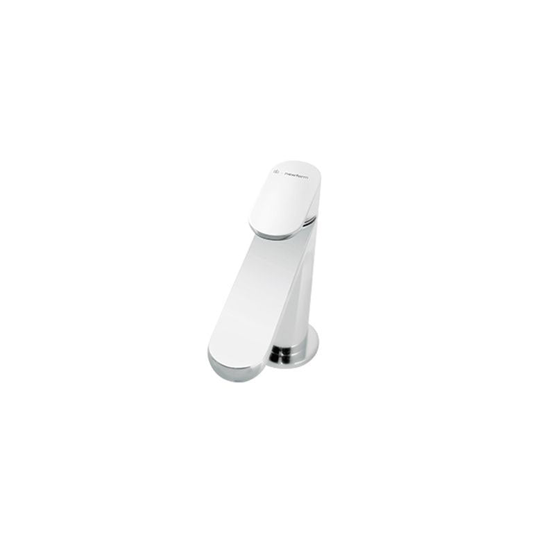Newform Linfa Basin Mixer - Chrome/White - 67012Q.05.013