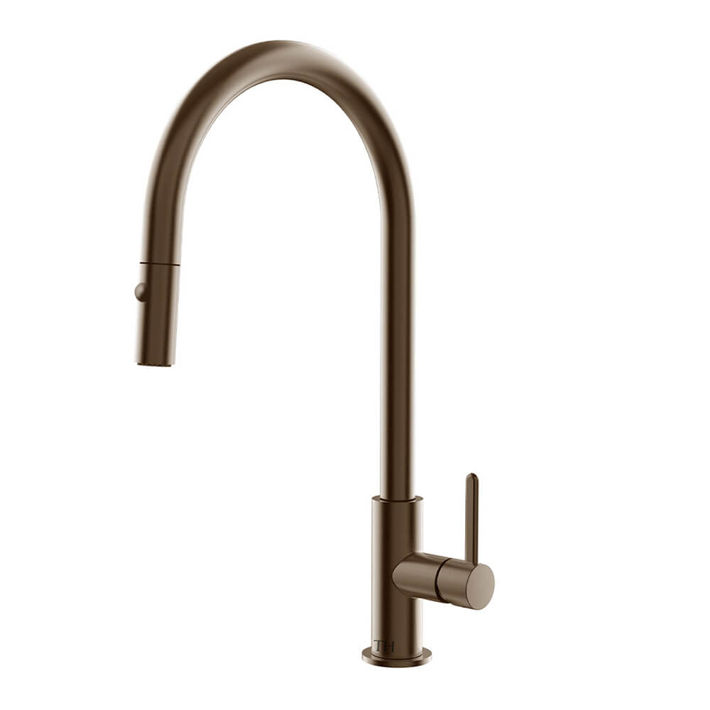Turner Hastings Naples Pull Out Kitchen Mixer - English Bronze - NA304PM-EB