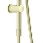 Nero Opal Shower Rail With Air Shower - Brushed Gold - NR251905aBG