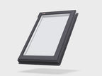 Velux VSE 780 x 1180mm Electric Opening Pitched Roof Skylight - Includes FSLH Pleated Translucent Blinds - VSE M06 2004AE + FSLH M06 1016SWL