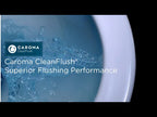 Caroma Luna Cleanflush Wall Faced Suite - Back Entry - 844820W