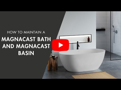 Turner Hastings Narva 1600 MagnaCast Freestanding Bath - Gloss White - NA1600MCB-GW