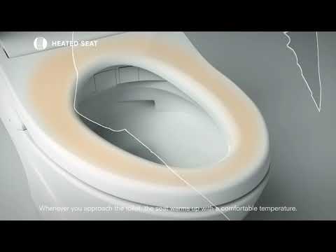 TOTO B&H Dara Back to Wall Smart Toilet Suite with S5 Washlet & S-Connector - BHDR001BTW1 - CDR001BTW1#WH + SDR001BTW1#WH + TCF34470GAU#NW1 + THX918