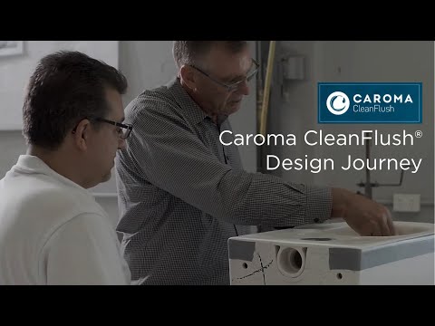 Caroma Luna Cleanflush Wall Faced Suite - Bottom Inlet - 844810W