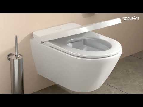 Duravit D-Neo Sensowash Rimless Wall Hung Smart Toilet - Alpine White D2150000