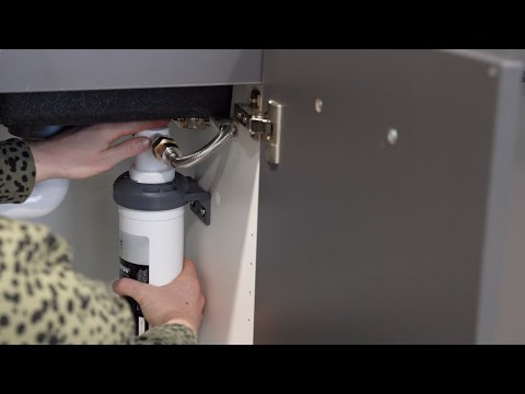 Puretec Z1 Tripla Elite 10 3-Way Mixer Tap With Water Filter Kit - Brushed Gold - Z1-E10-BG