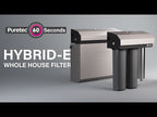 Puretec 3-Stage 1 Micron Reversible High Flow UV Water Treatment System - Hybrid-E13-LF