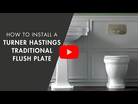 Turner Hastings Claremont Mechanical Flush Plate - Brushed Brass - CL102FP-BB