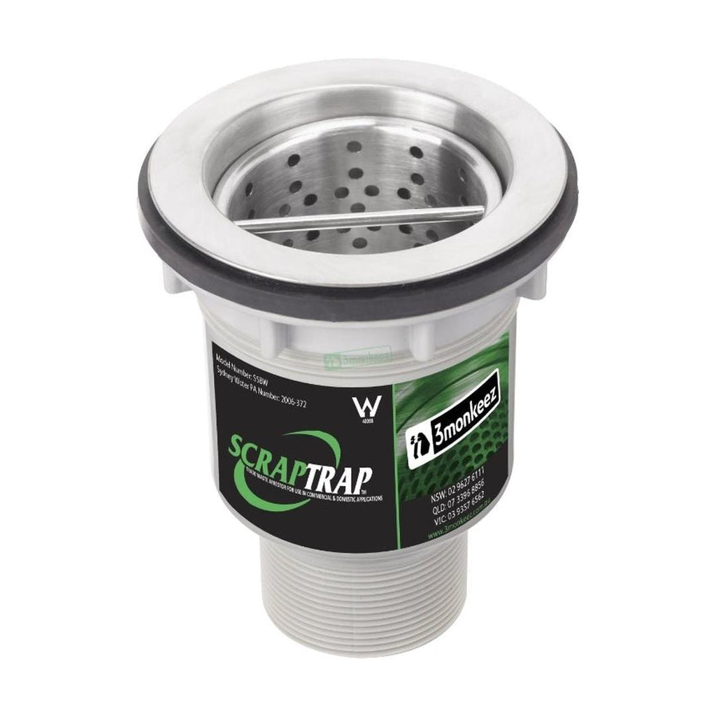 3monkeez Sink Waste Arrestor (90mm) - SSBW