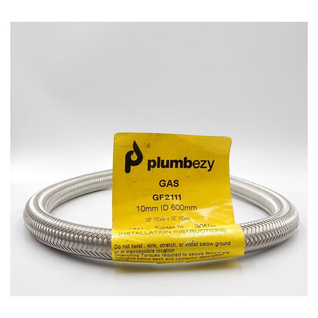 600mm F&F Gas Braided Hose - GF2111