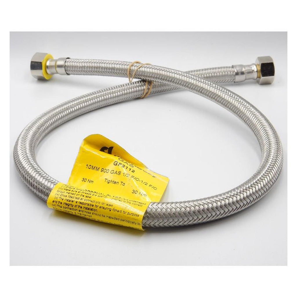 900mm F&F Gas Braided Hose - GF2112