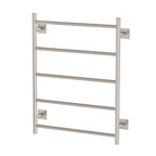 Phoenix Radii Heated Towel Ladder 550x740 with Square Plate
