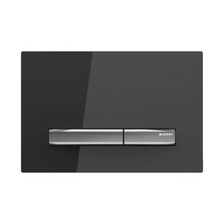 Geberit Sigma 50 Dual Flush Push Plate Smoked Reflective