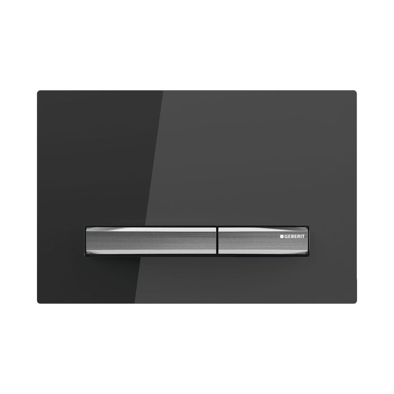 Geberit Sigma 50 Dual Flush Push Plate Smoked Reflective