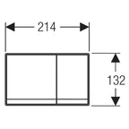 Geberit Sigma 60 Flush Button Specification