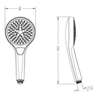 Villeroy & Boch Embrace Handpiece - Chrome - TVS1084130B