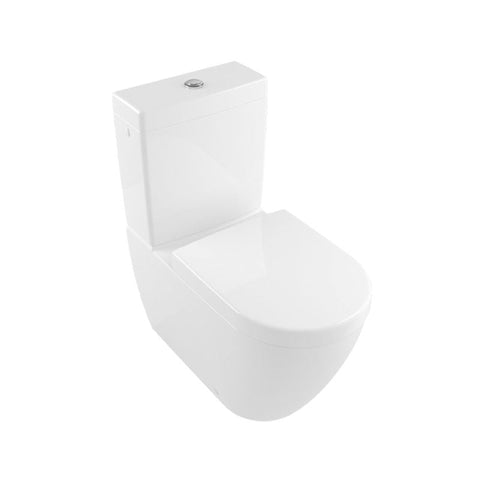 Villeroy & Boch Subway 2.0 DirectFlush Ceramic Plus S or P-Trap BTW Toilet Suite - Back Entry