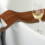 Victoria + Albert Tombolo Bath Caddy - Walnut - 972 x 200mm - TOM-10-WAL
