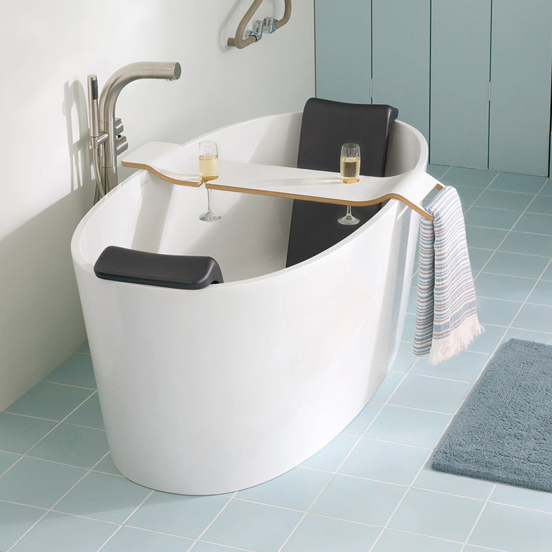 Victoria + Albert Tombolo Bath Caddy - White - 972 x 200mm - TOM-10-WHT