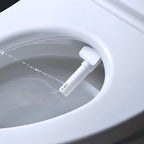 TOTO Hayon Close Coupled Smart Toilet Suite - Includes TCF33320GAU Washlet - CW252PJT1WS + SW252JPT1/252-8P + TCF33320GAU + THX918 + SHXCP553