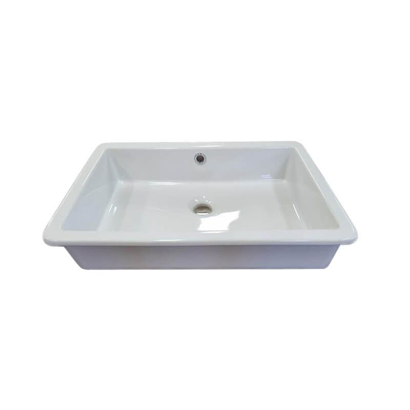 Turner Hastings Fino Standard 55 x 37 Under Counter Basin - Gloss White - FI237UCB