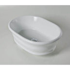 Turner Hastings Cambridge 54 x 39 TitanCast Above Counter Basin - Satin White - CA540BA