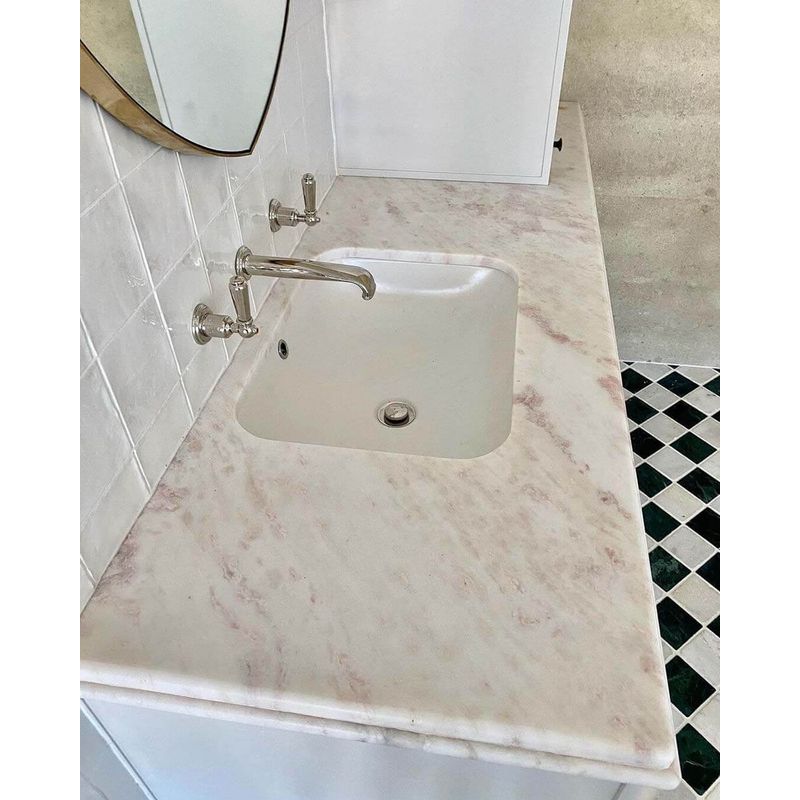 Turner Hastings Fino Large 55 x 41 Under Counter Basin - Matte White - FI5501UCB-MW