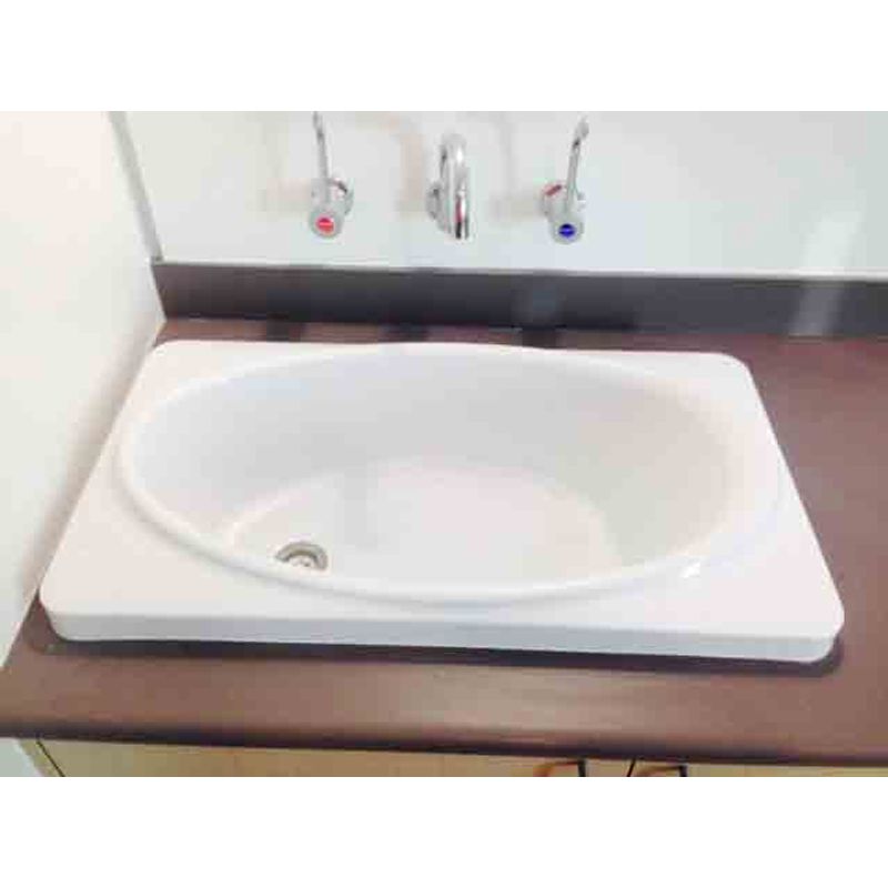 Turner Hastings Baby Bath 80 x 45 Acrylic - Gloss White - 806600