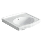 Turner Hastings Claremont 58 x 45 Wall Hung Basin - Gloss White - No Tap Hole - CL580BA-NTH