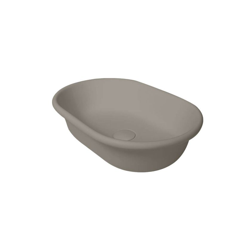 Turner Hastings Blanche 53 x 36 TitanCast Above Counter Basin - Light Fawn - BL530BA-LF