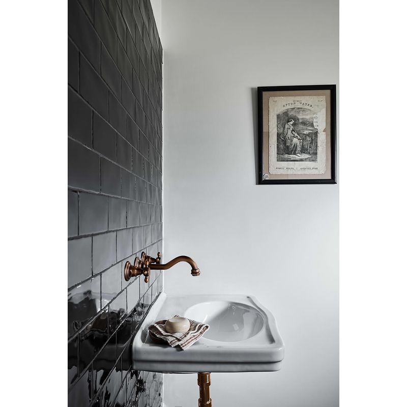 Turner Hastings Claremont 58 x 45 Wall Hung Basin - Gloss White - No Tap Hole - CL580BA-NTH