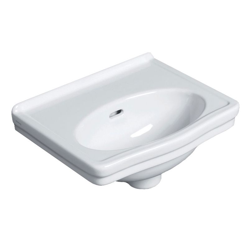 Turner Hastings Claremont 38 x 31 Wall Hung Basin - Gloss White - No Tap Hole - CL380BA-NTH