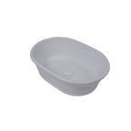 Turner Hastings Cambridge 54 x 39 TitanCast Above Counter Basin - Powder Grey - CA540BA-PG