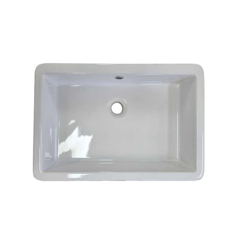 Turner Hastings Fino Standard 55 x 37 Under Counter Basin - Gloss White - FI237UCB