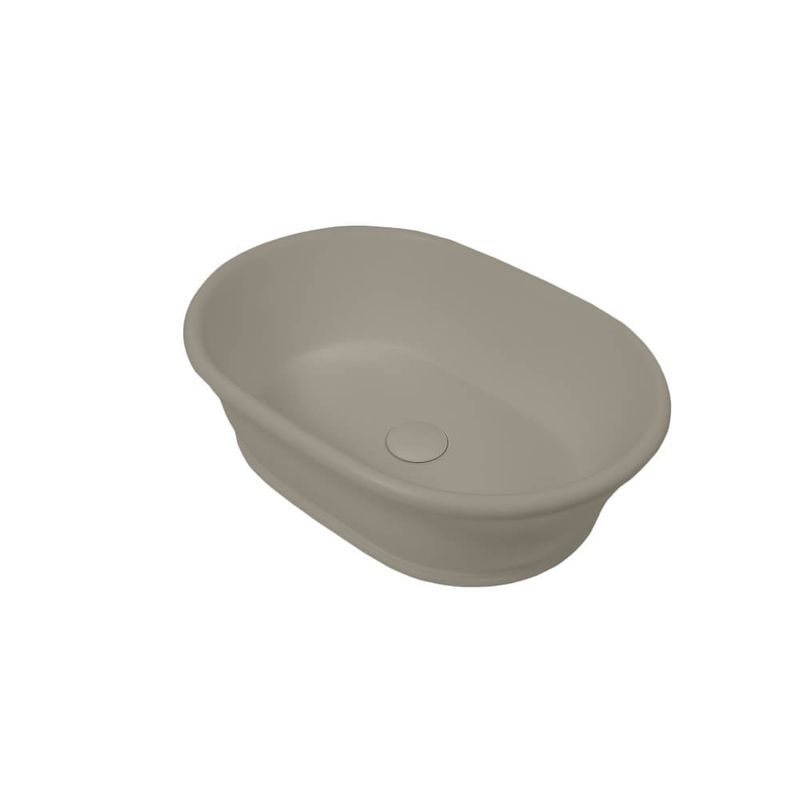 Turner Hastings Cambridge 54 x 39 TitanCast Above Counter Basin - Light Fawn - CA540BA-LF