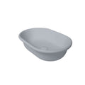 Turner Hastings Blanche 53 x 36 TitanCast Above Counter Basin - Powder Grey - BL530BA-PG