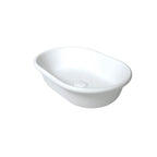 Turner Hastings Blanche 53 x 36 TitanCast Above Counter Basin - Satin White - BL530BA