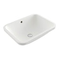 Turner Hastings Fino Large 55 x 41 Under Counter Basin - Matte White - FI5501UCB-MW