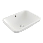 Turner Hastings Fino Large 55 x 41 Under Counter Basin - Matte White - FI5501UCB-MW