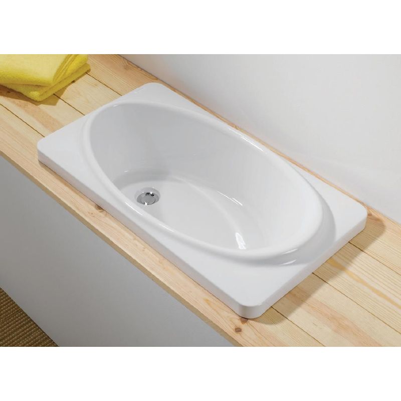 Turner Hastings Baby Bath 80 x 45 Acrylic - Gloss White - 806600