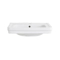 Turner Hastings Stafford 58 x 45 Wall Hung Basin - Gloss White - 1 Tap Hole - ST589BA-1TH