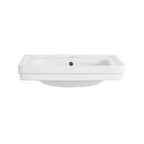Turner Hastings Stafford 58 x 45 Wall Hung Basin - Gloss White - 1 Tap Hole - ST589BA-1TH